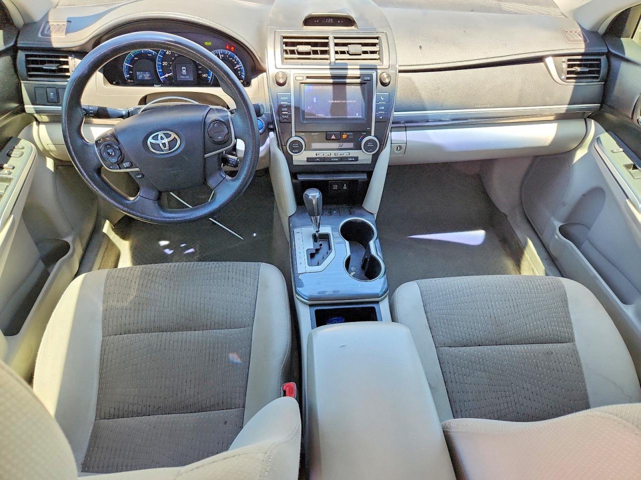 2014 Toyota Camry Hybrid Le Gray vin: 4T1BD1FK9EU110097