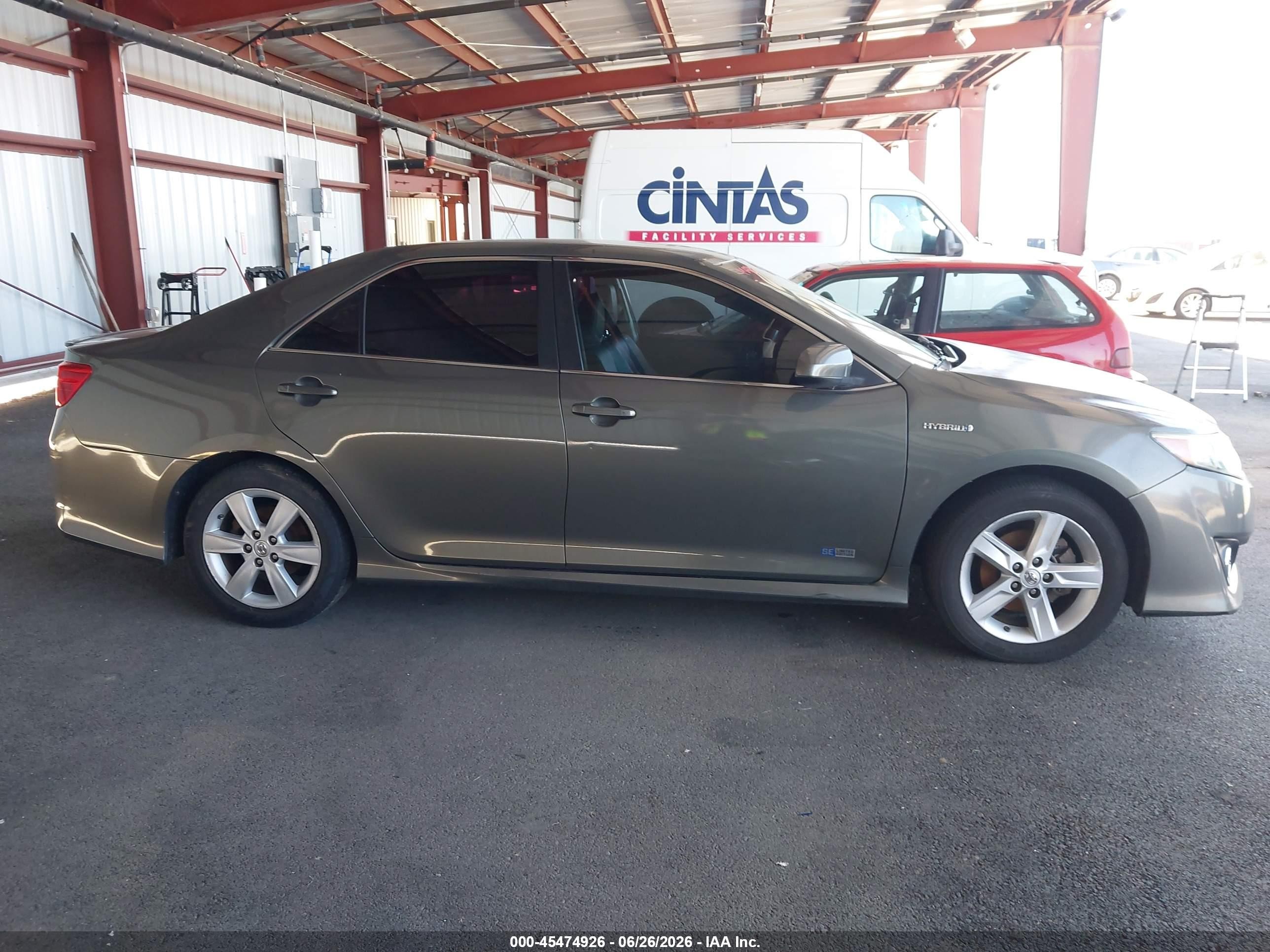 2014 Toyota Camry Hybrid Se Limited Edition Gray vin: 4T1BD1FK9EU118376