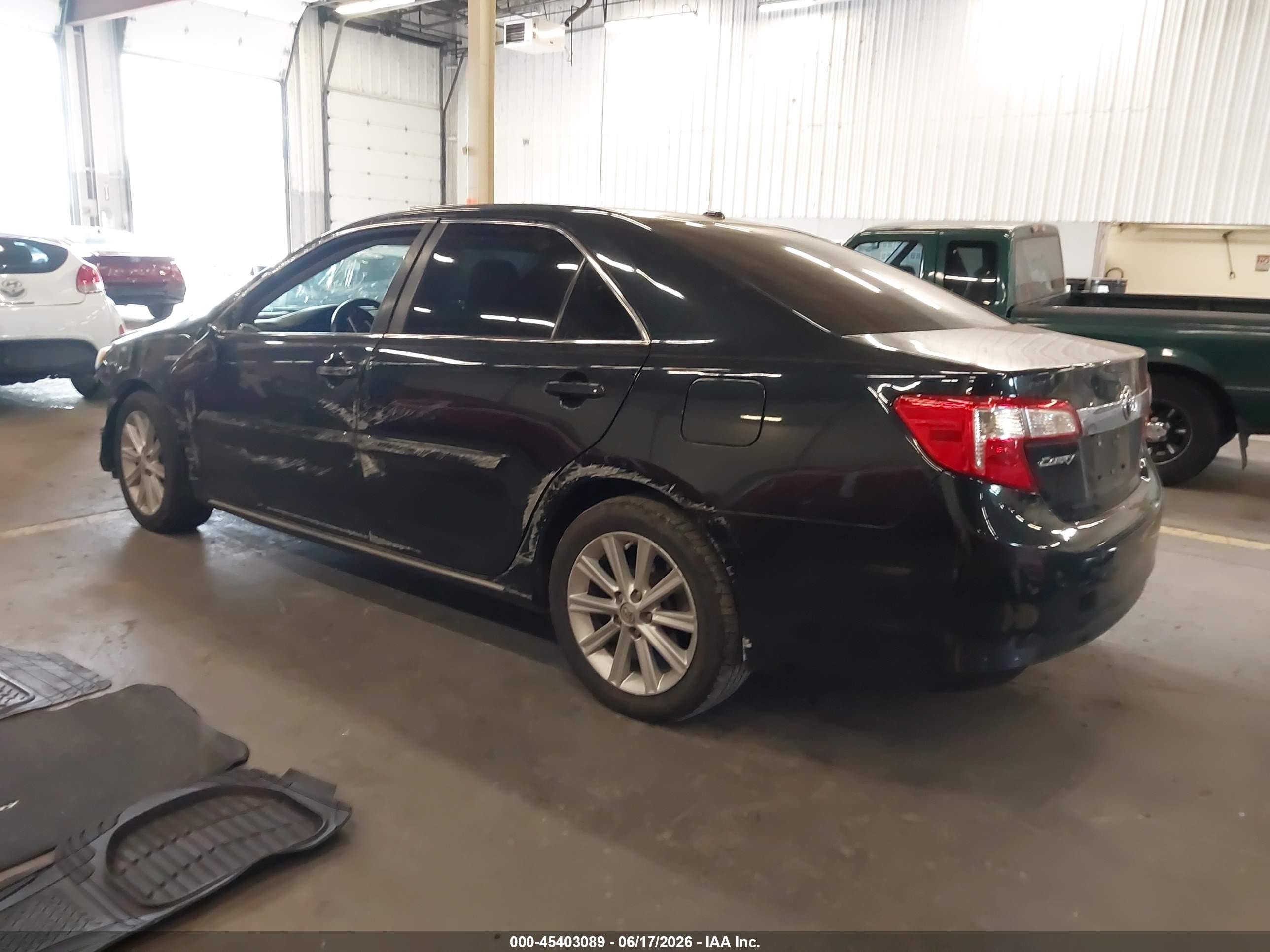 2014 Toyota Camry Hybrid Xle Black vin: 4T1BD1FK9EU121598