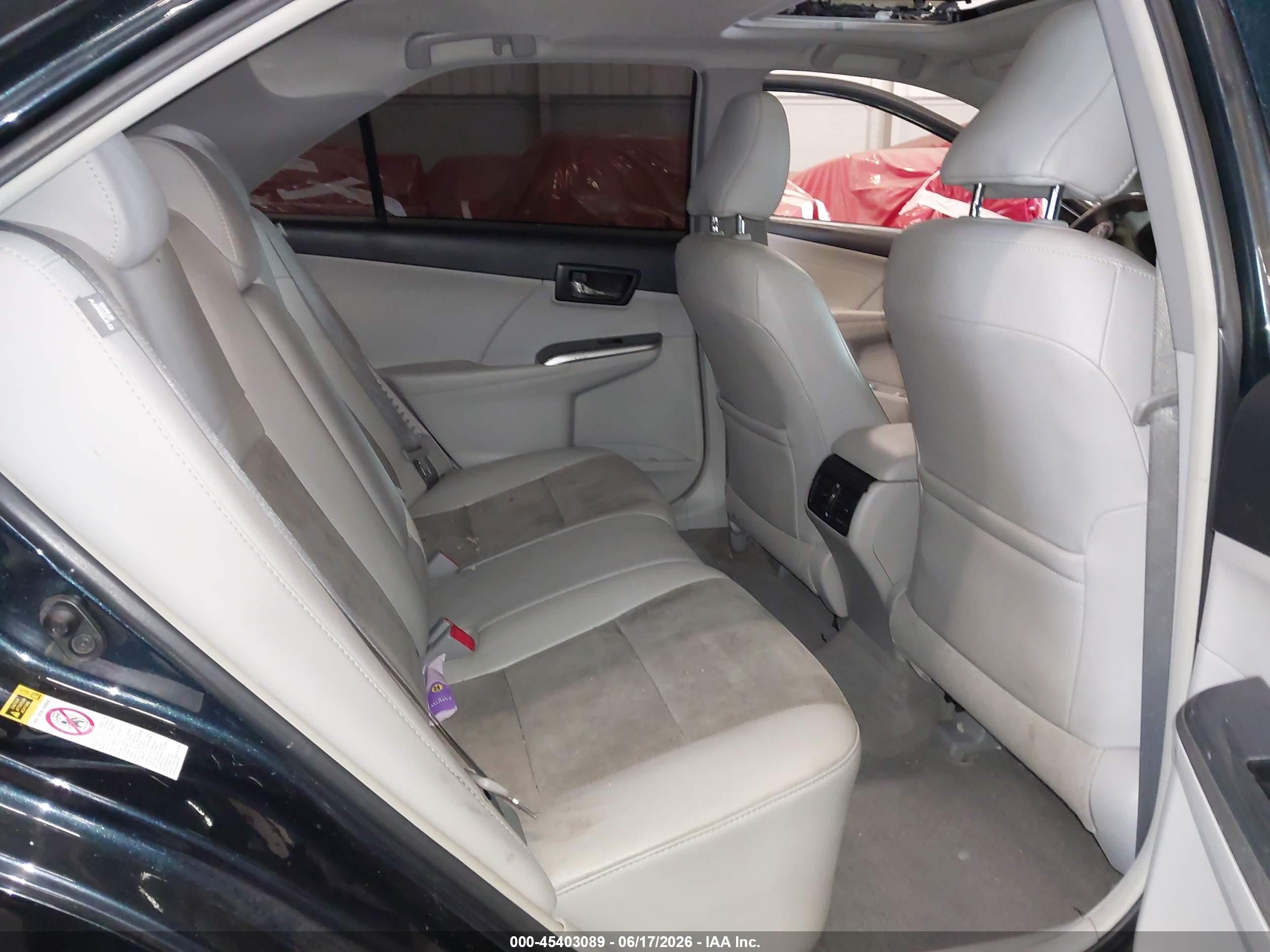 2014 Toyota Camry Hybrid Xle Black vin: 4T1BD1FK9EU121598