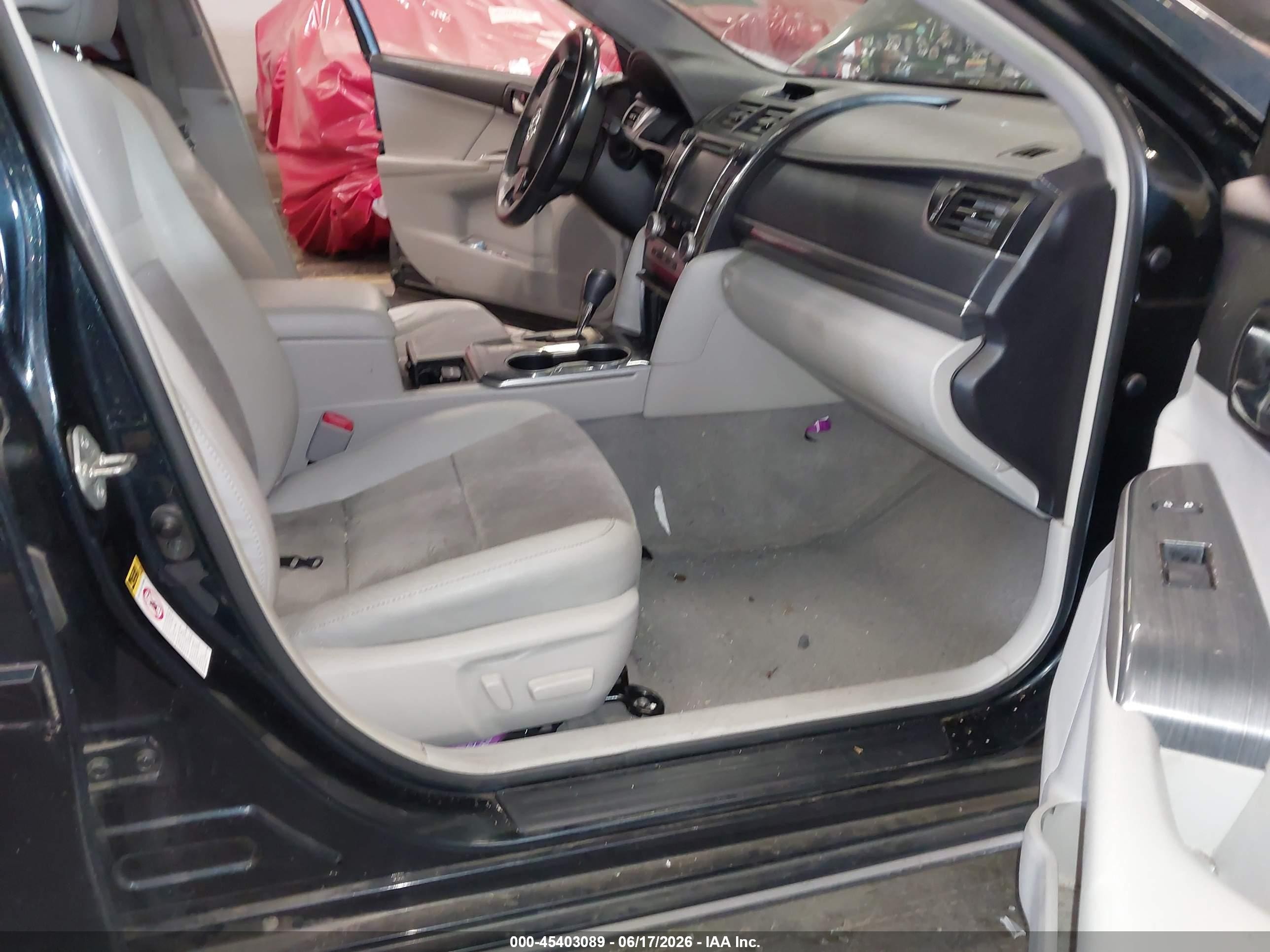 2014 Toyota Camry Hybrid Xle Black vin: 4T1BD1FK9EU121598