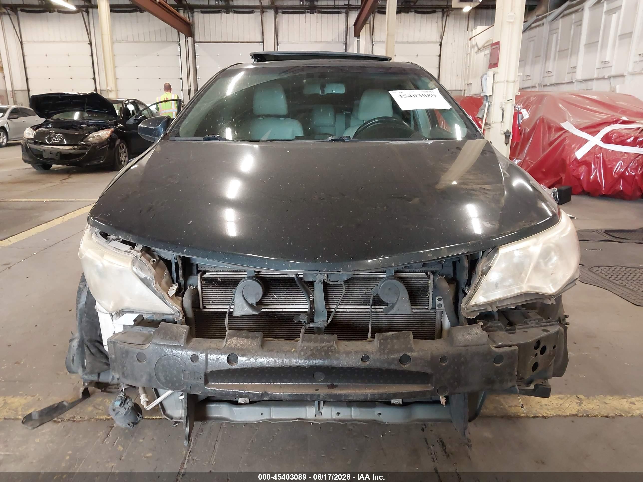 2014 Toyota Camry Hybrid Xle Black vin: 4T1BD1FK9EU121598