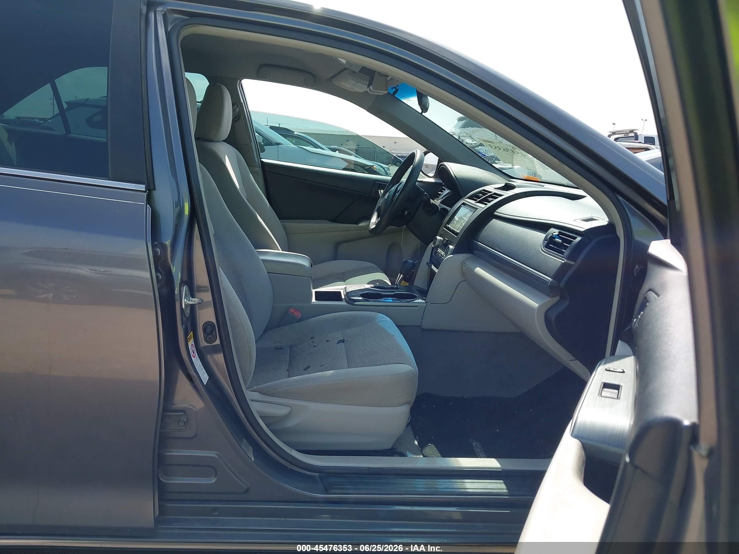 2014 Toyota Camry Hybrid Le Gray vin: 4T1BD1FK9EU123898