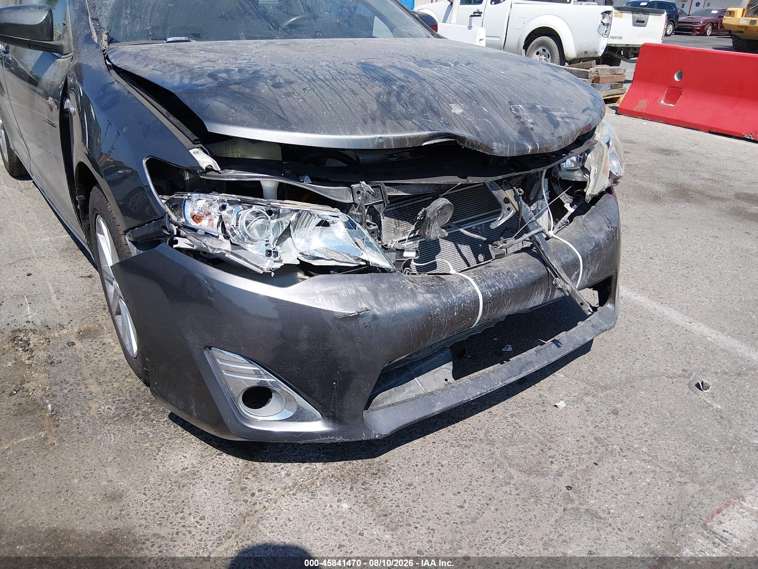 2014 Toyota Camry Hybrid Xle Gray vin: 4T1BD1FK9EU126008