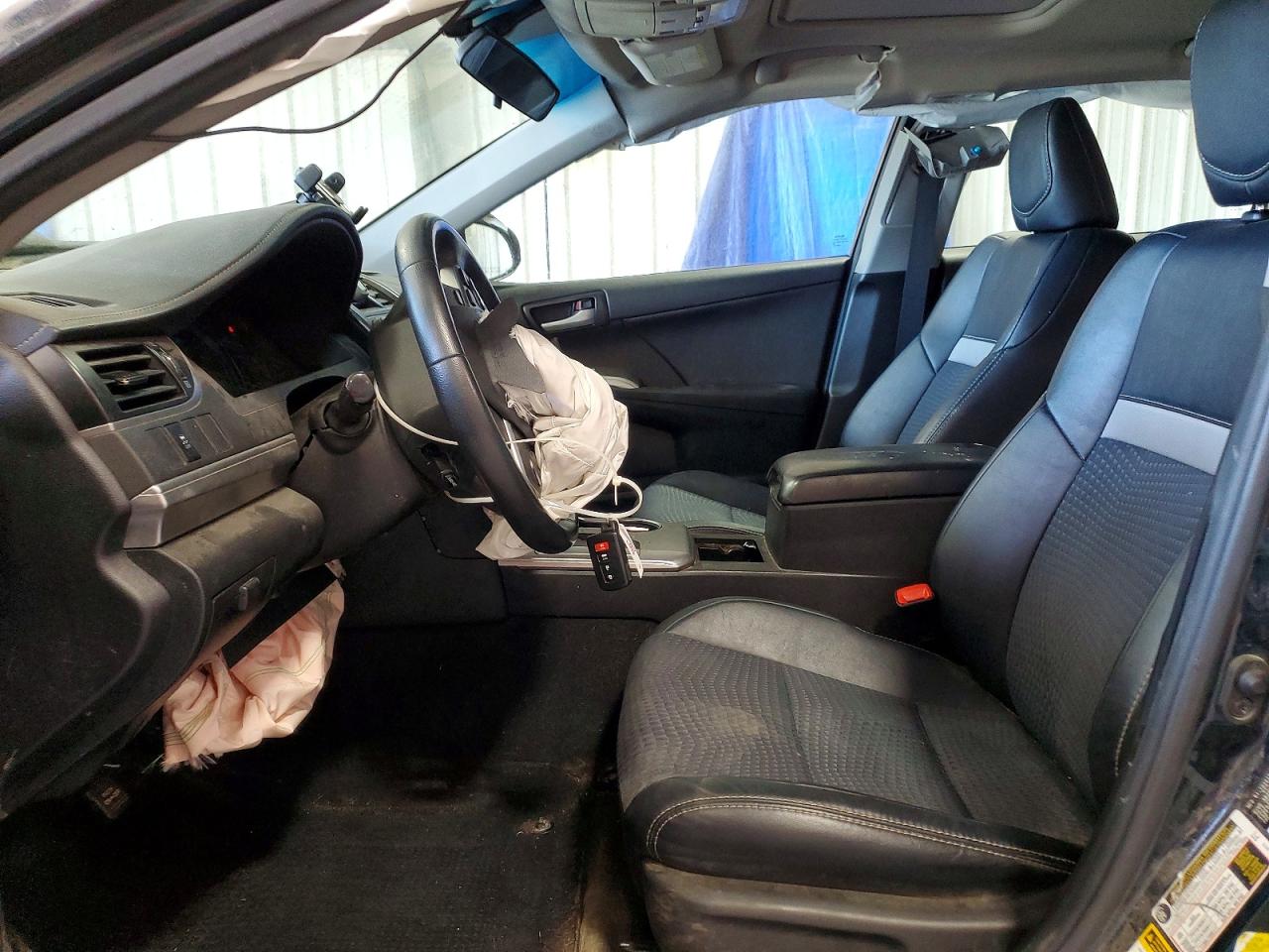 2014 Toyota Camry Hybrid Se Blue vin: 4T1BD1FK9EU126588