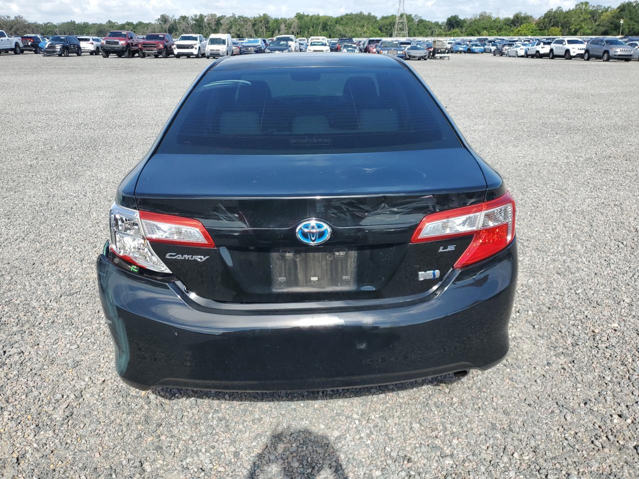 2014 Toyota Camry Hybrid Le Black vin: 4T1BD1FK9EU130379