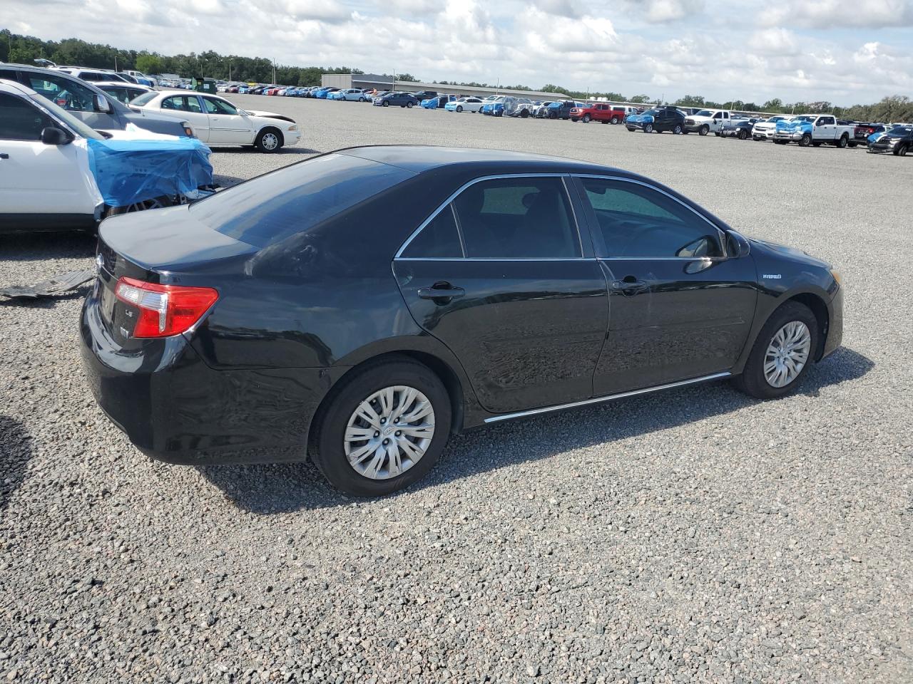 2014 Toyota Camry Hybrid Le Black vin: 4T1BD1FK9EU130379