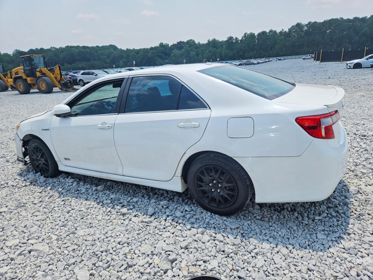 2014 Toyota Camry Hybrid Se White vin: 4T1BD1FK9EU134500