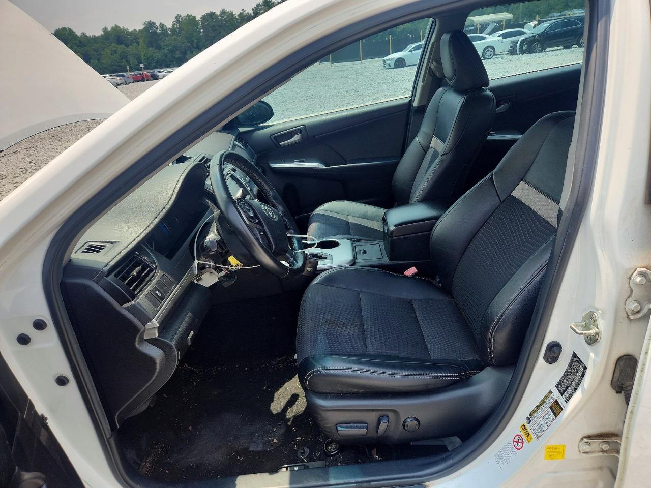 2014 Toyota Camry Hybrid Se White vin: 4T1BD1FK9EU134500