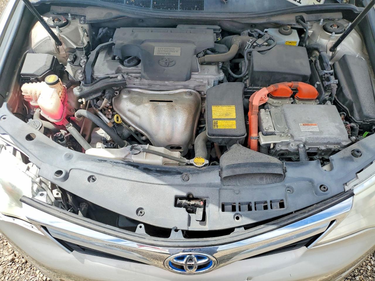 2014 Toyota Camry Hybrid Le Золотой vin: 4T1BD1FK9EU138028