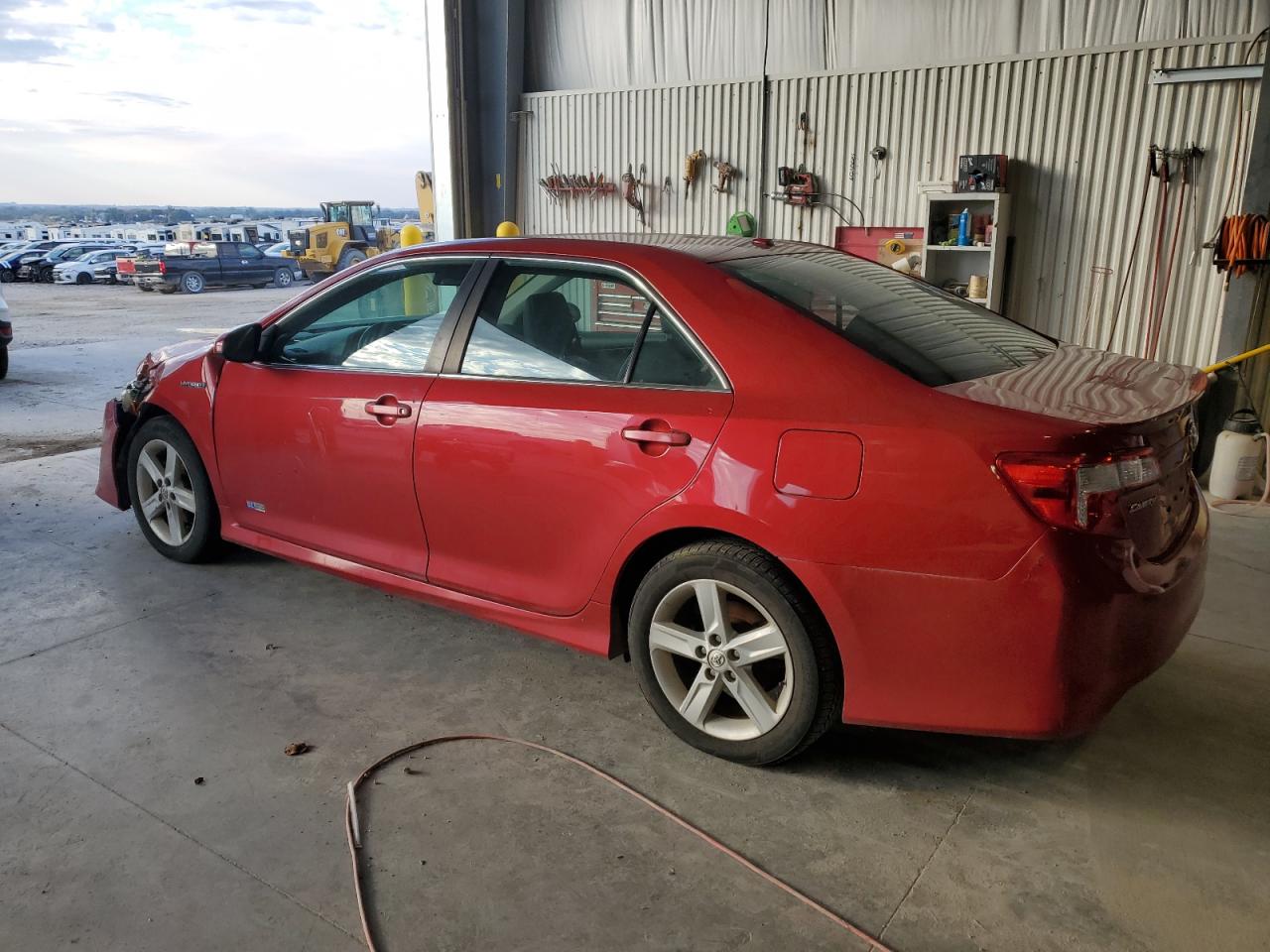 2014 Toyota Camry Красный vin: 4T1BD1FK9EU138384