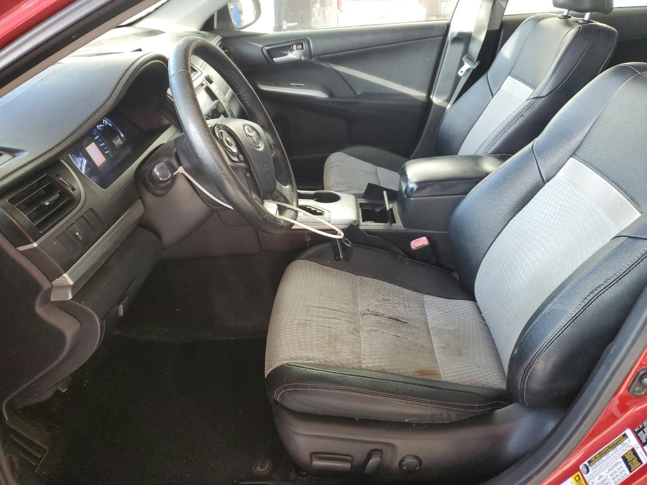 2014 Toyota Camry Красный vin: 4T1BD1FK9EU138384