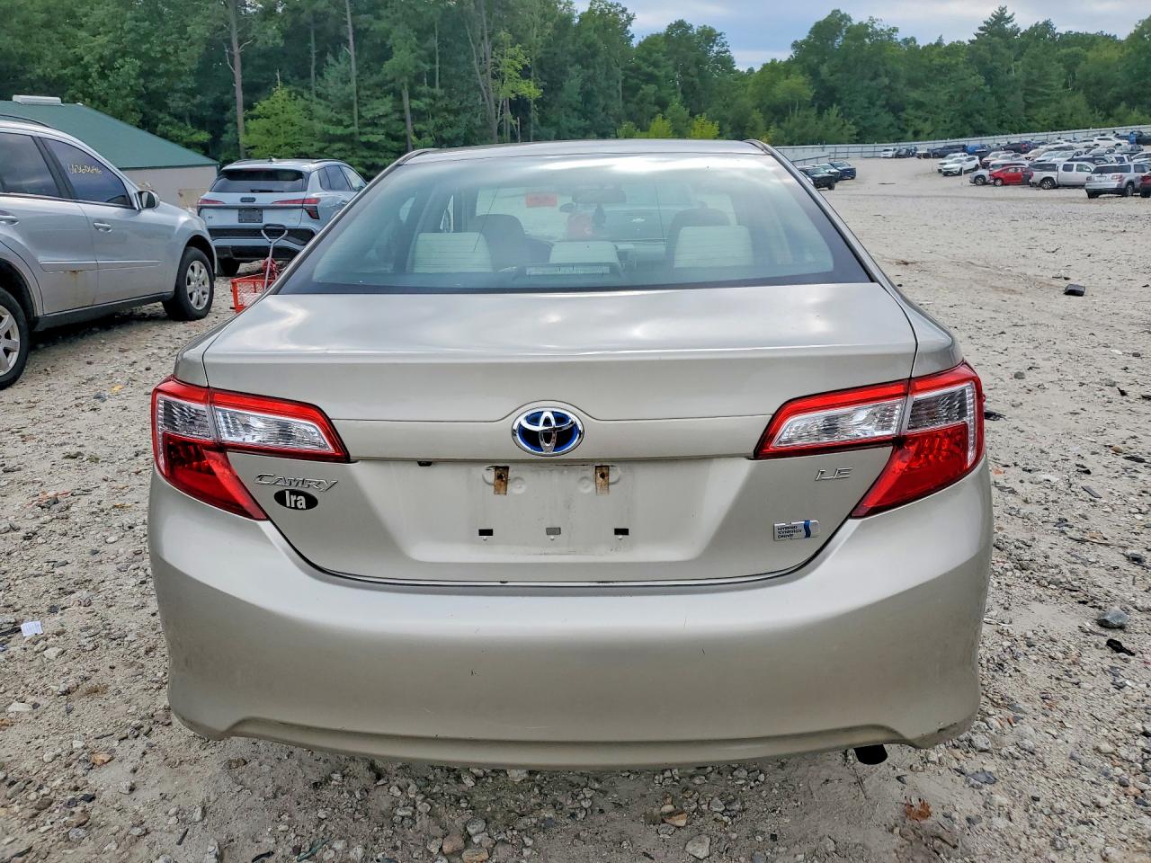 2014 Toyota Camry Hybrid Le Beige vin: 4T1BD1FK9EU140457