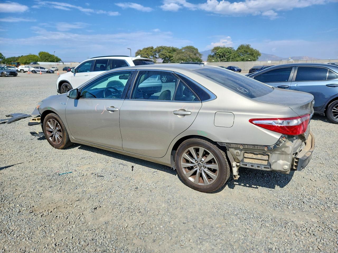 2015 Toyota Camry Hybrid Xle Gold vin: 4T1BD1FK9FU147281