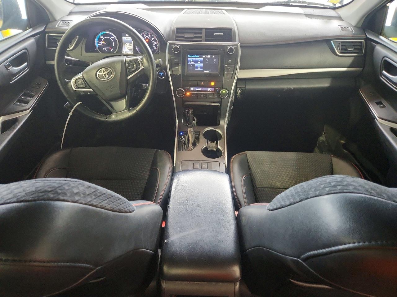 2015 Toyota Camry Hybrid Se Black vin: 4T1BD1FK9FU160435