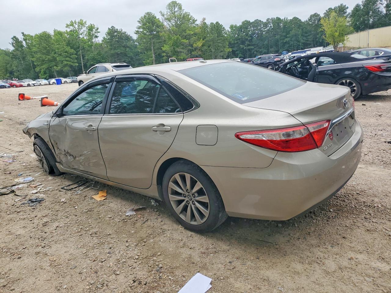 2015 Toyota Camry Hybrid Xle Gold vin: 4T1BD1FK9FU161780
