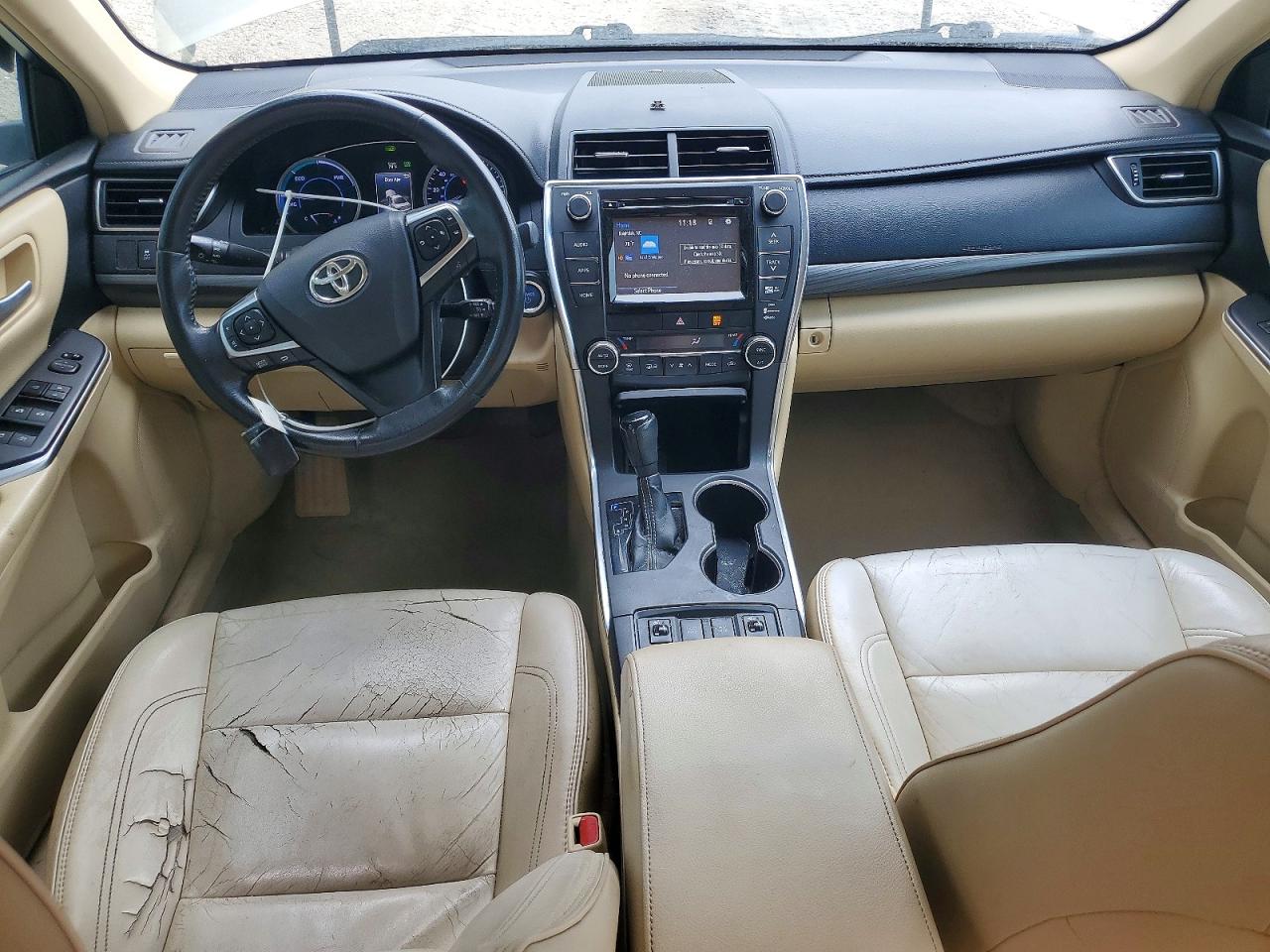 2015 Toyota Camry Hybrid Xle Gold vin: 4T1BD1FK9FU161780