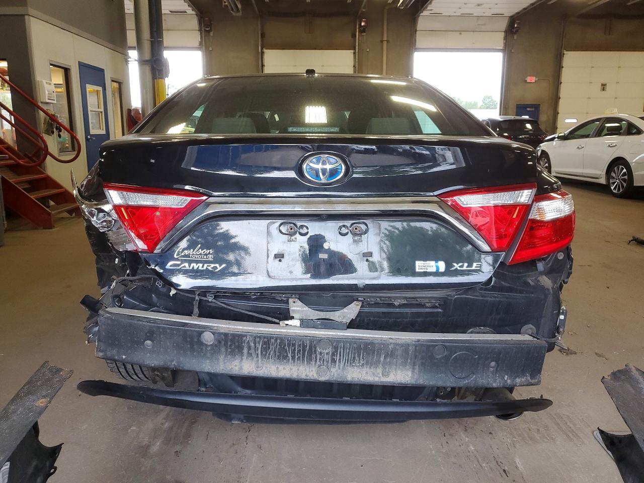 2015 Toyota Camry Hybrid Xle Black vin: 4T1BD1FK9FU163545