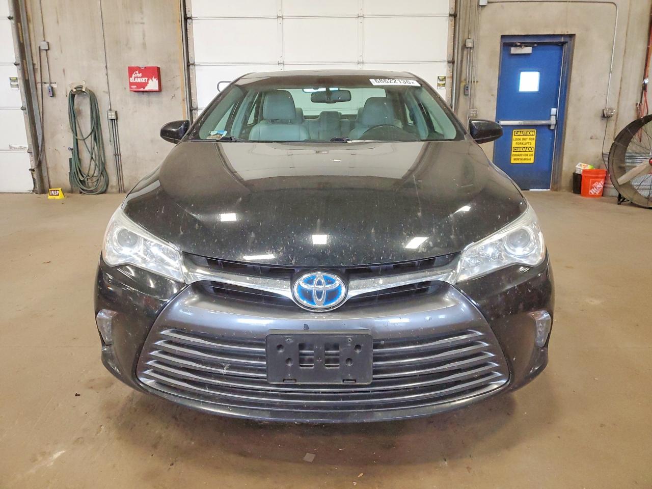 2015 Toyota Camry Hybrid Xle Black vin: 4T1BD1FK9FU163545