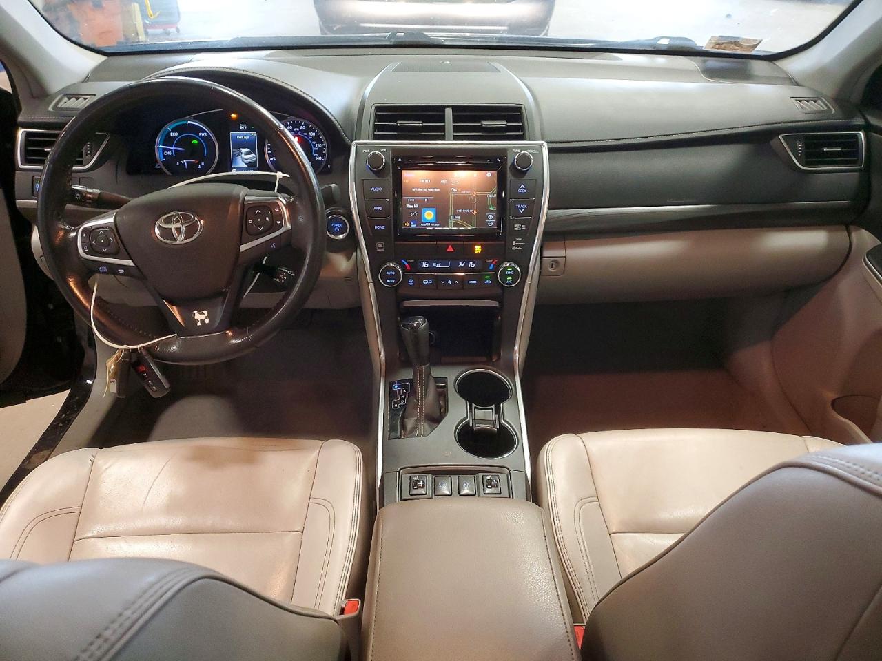 2015 Toyota Camry Hybrid Xle Black vin: 4T1BD1FK9FU163545