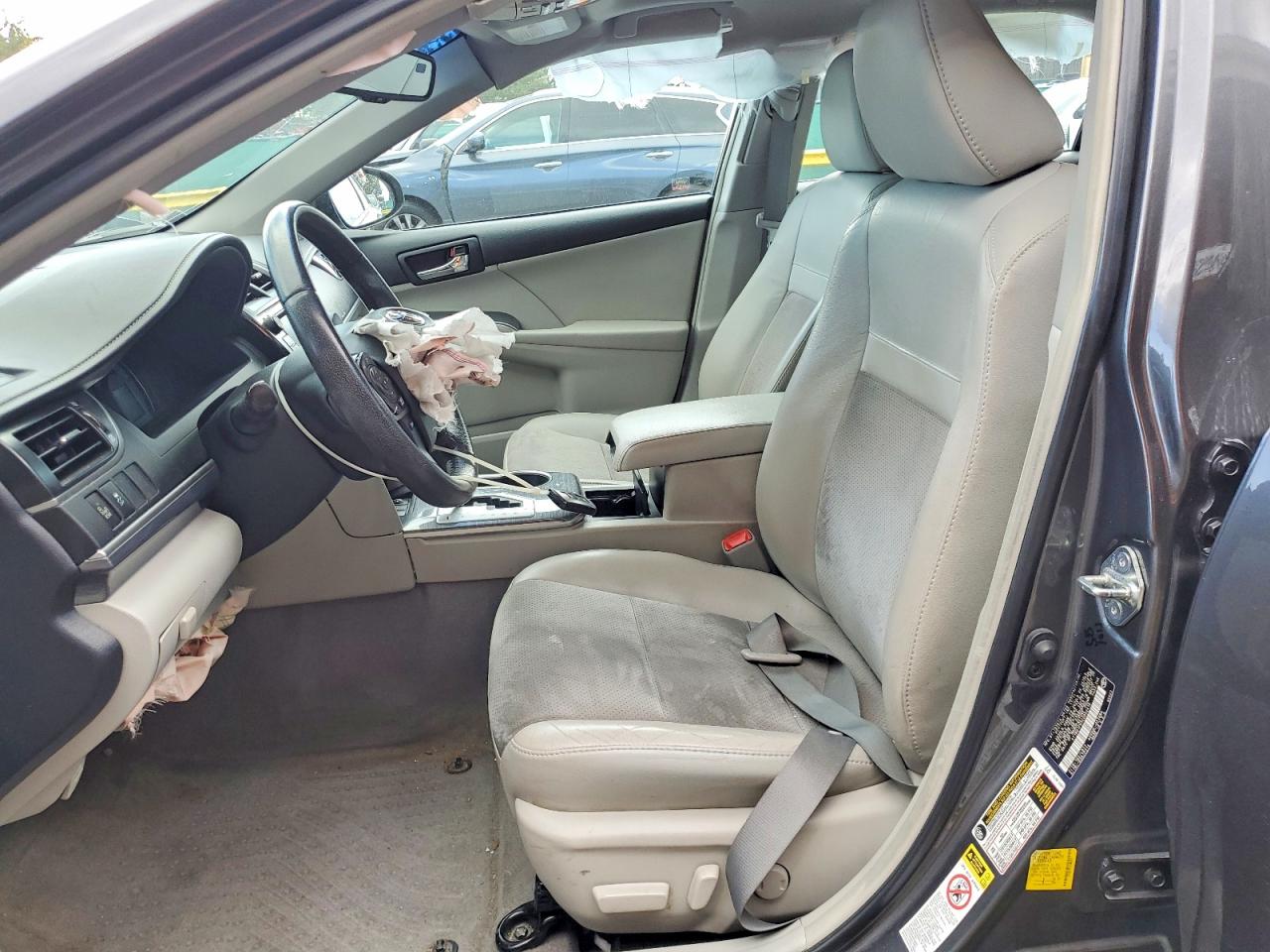 2012 Toyota Camry Hybrid Xle Gray vin: 4T1BD1FKXCU002410