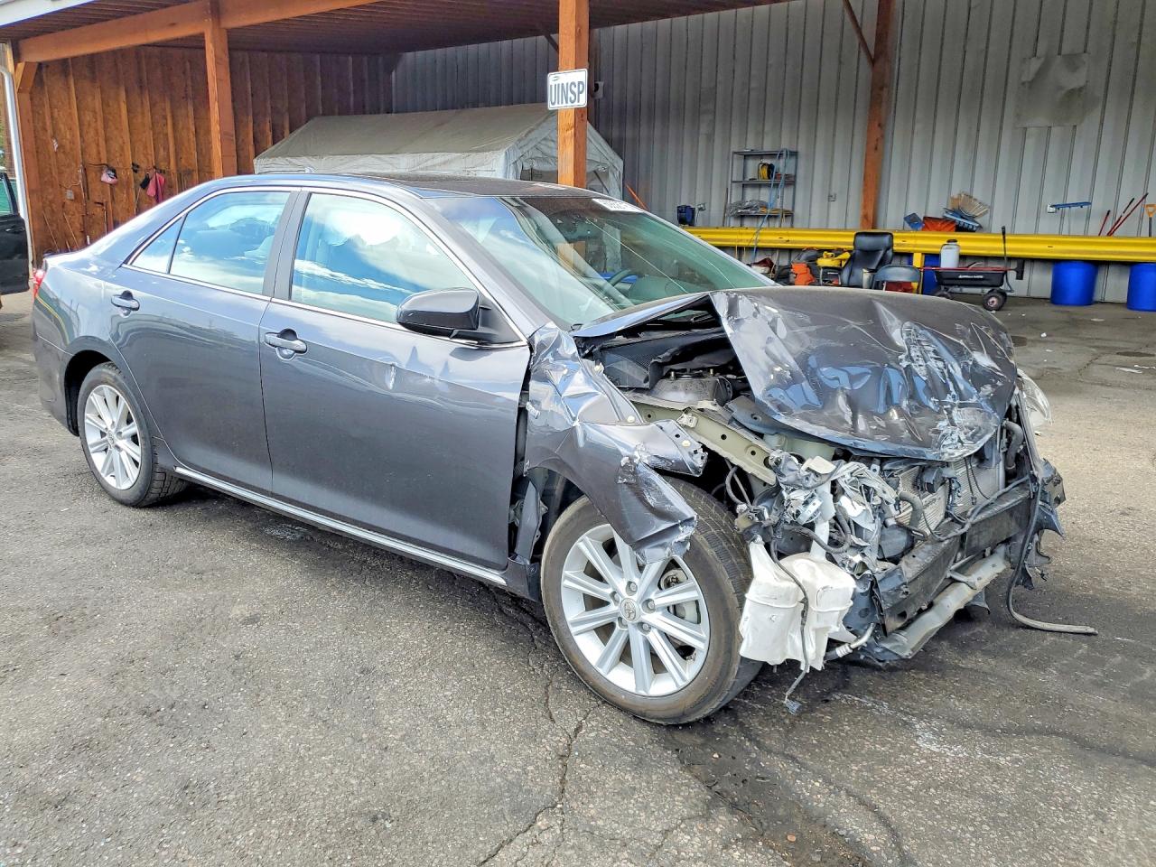 2012 Toyota Camry Hybrid Xle Gray vin: 4T1BD1FKXCU002410