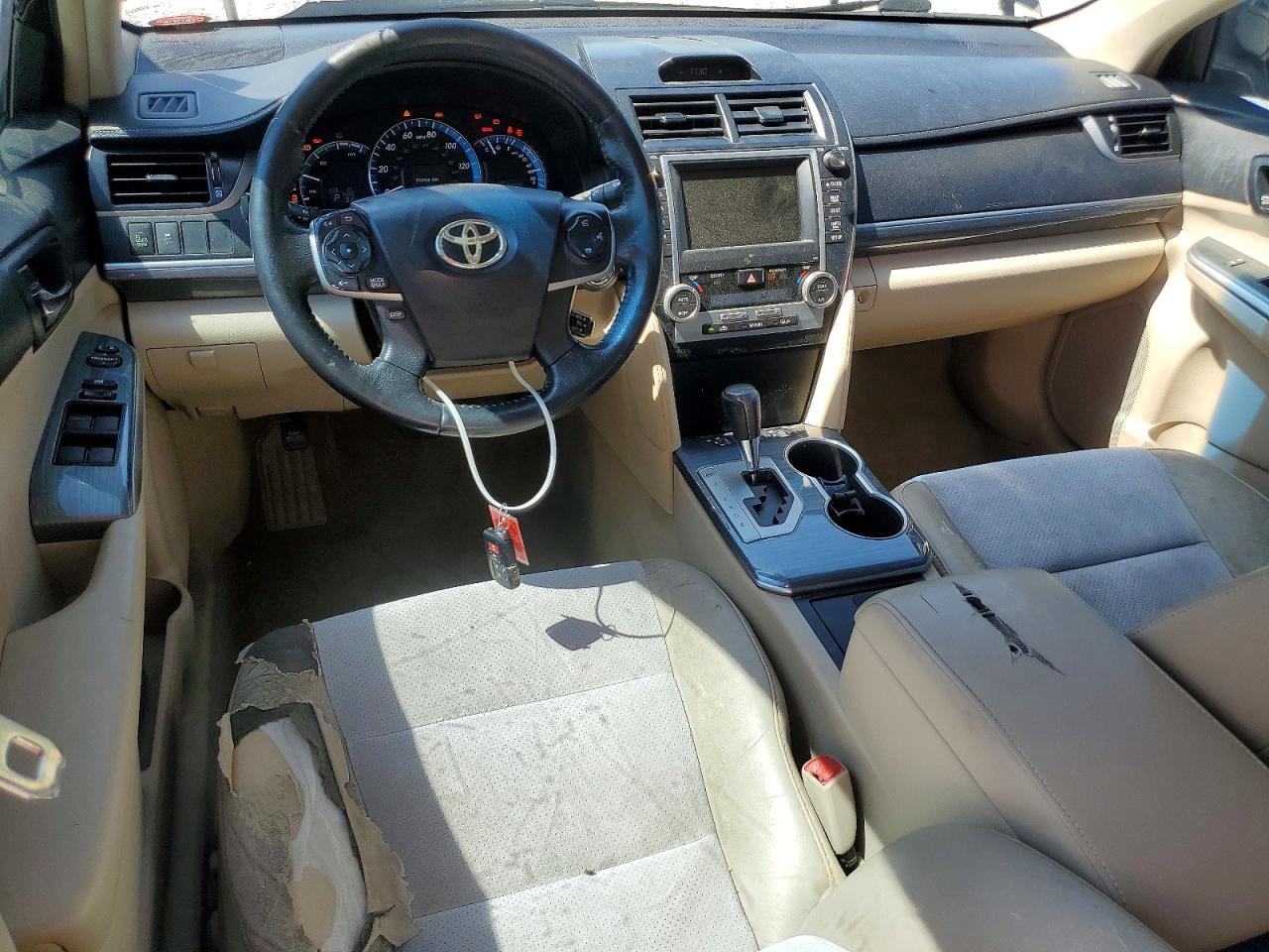 2012 Toyota Camry Hybrid Xle Black vin: 4T1BD1FKXCU002620