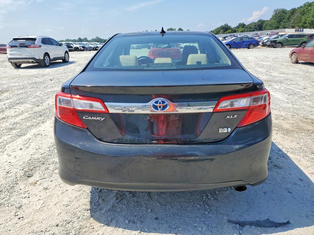 2012 Toyota Camry Hybrid Xle Black vin: 4T1BD1FKXCU002620
