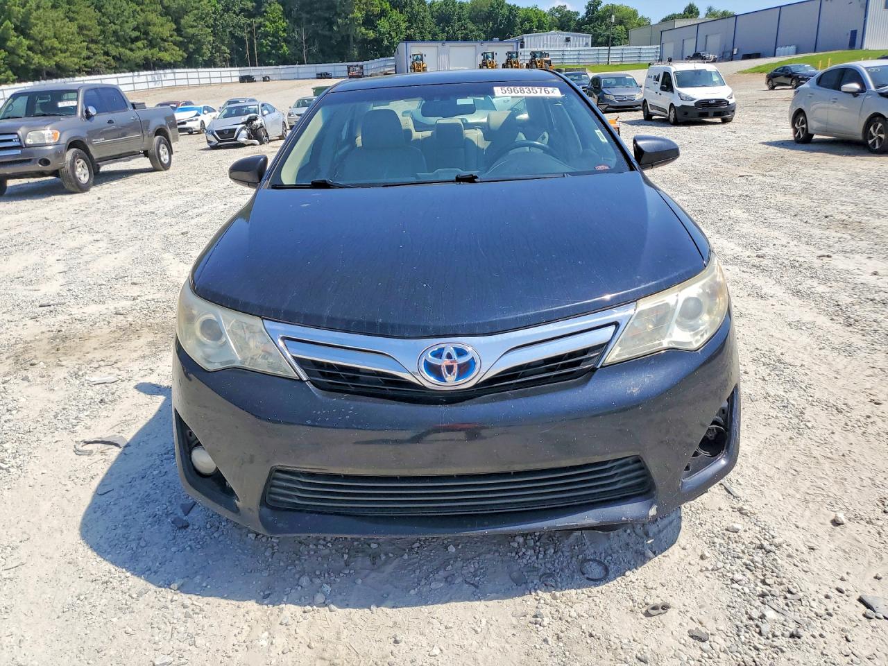 2012 Toyota Camry Hybrid Xle Black vin: 4T1BD1FKXCU002620