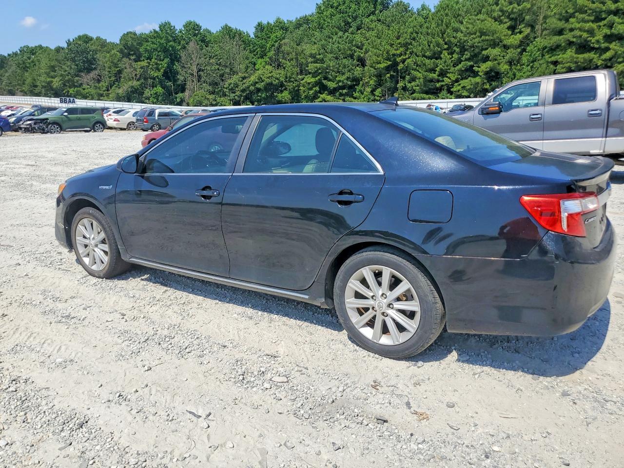 2012 Toyota Camry Hybrid Xle Black vin: 4T1BD1FKXCU002620