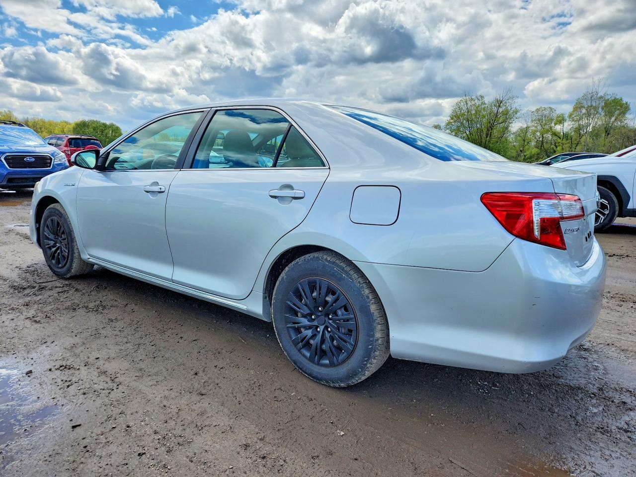 2012 Toyota Camry Hybrid Silver vin: 4T1BD1FKXCU003444