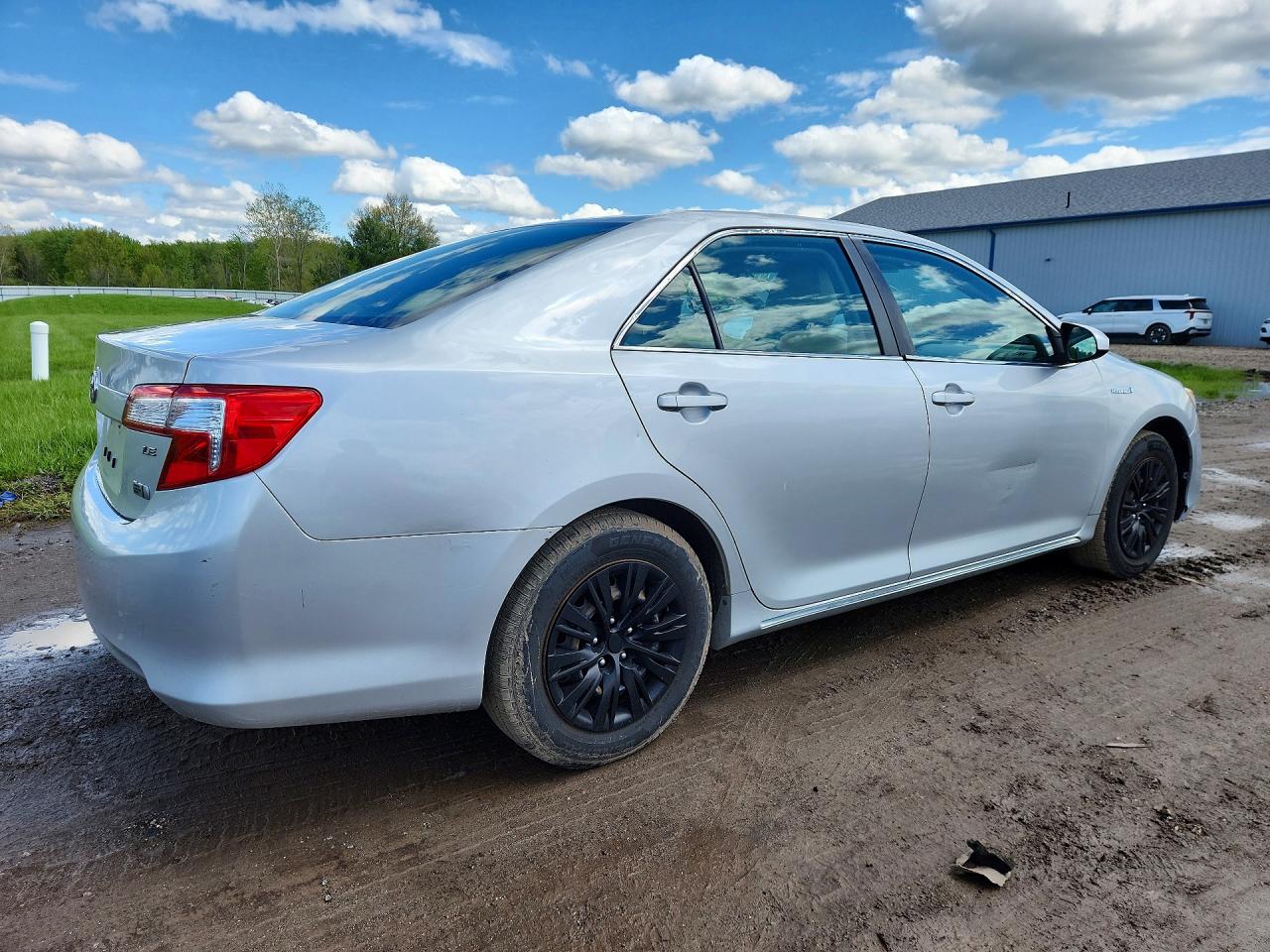 2012 Toyota Camry Hybrid Silver vin: 4T1BD1FKXCU003444