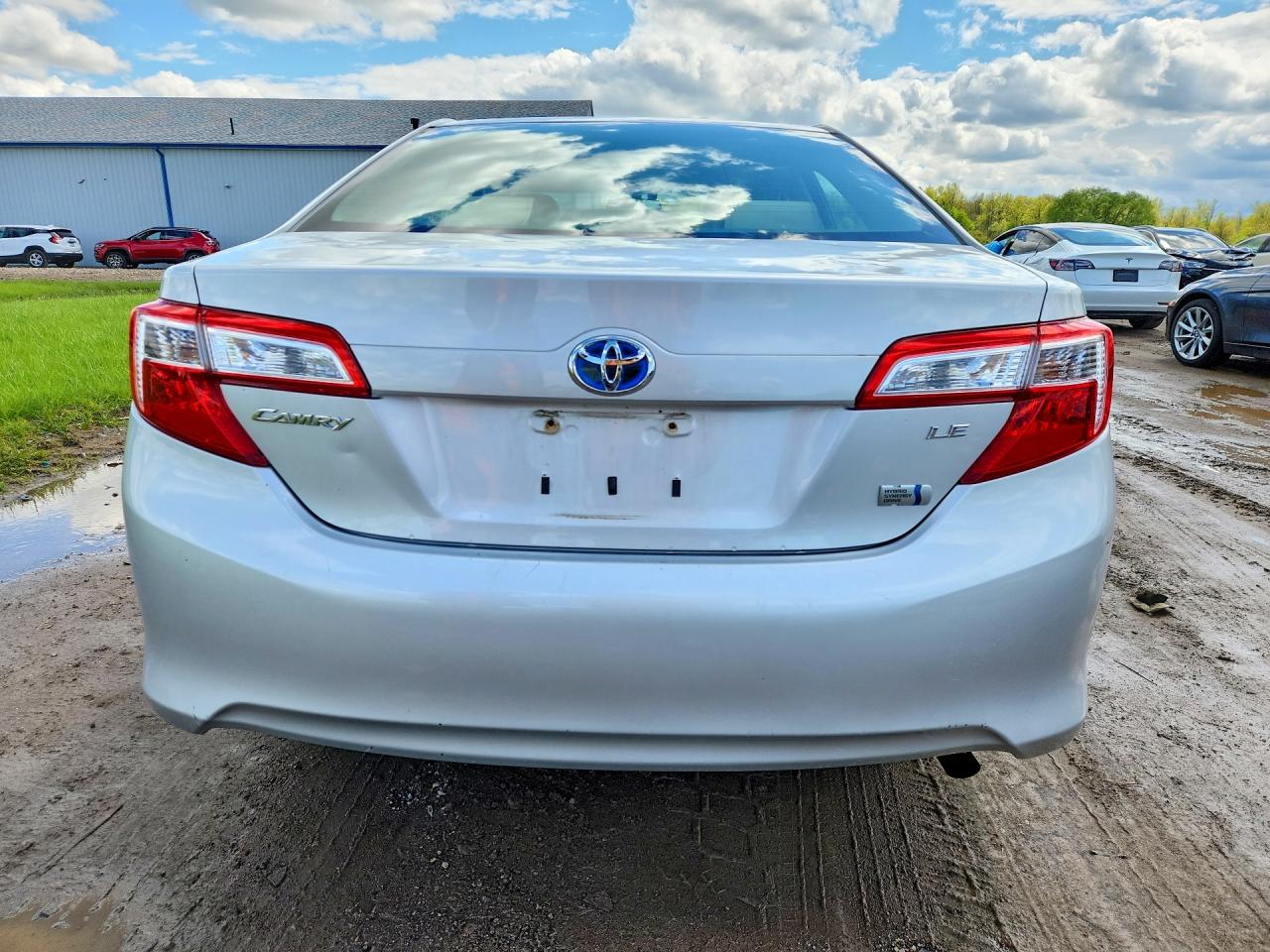 2012 Toyota Camry Hybrid Silver vin: 4T1BD1FKXCU003444