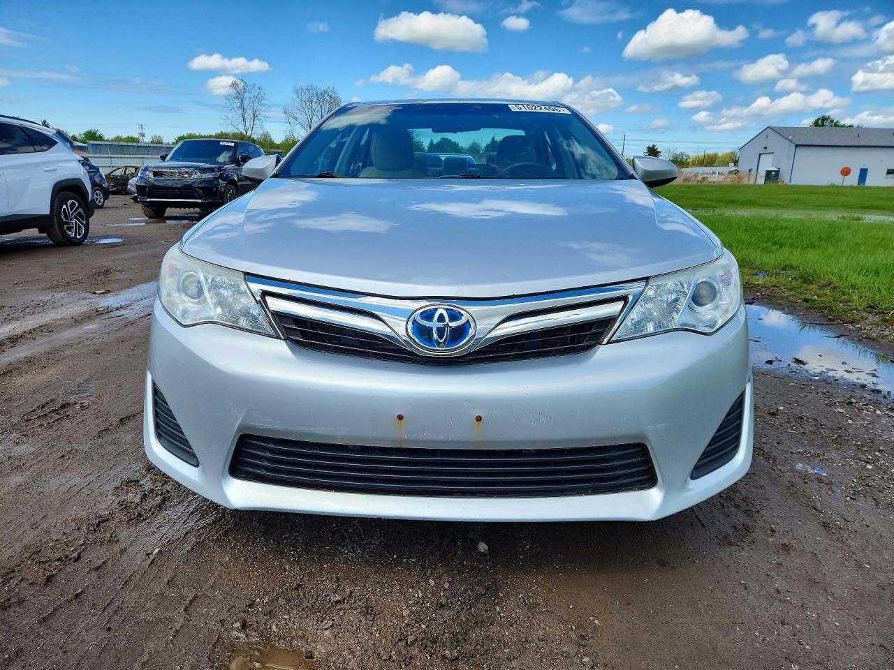 2012 Toyota Camry Hybrid Silver vin: 4T1BD1FKXCU003444