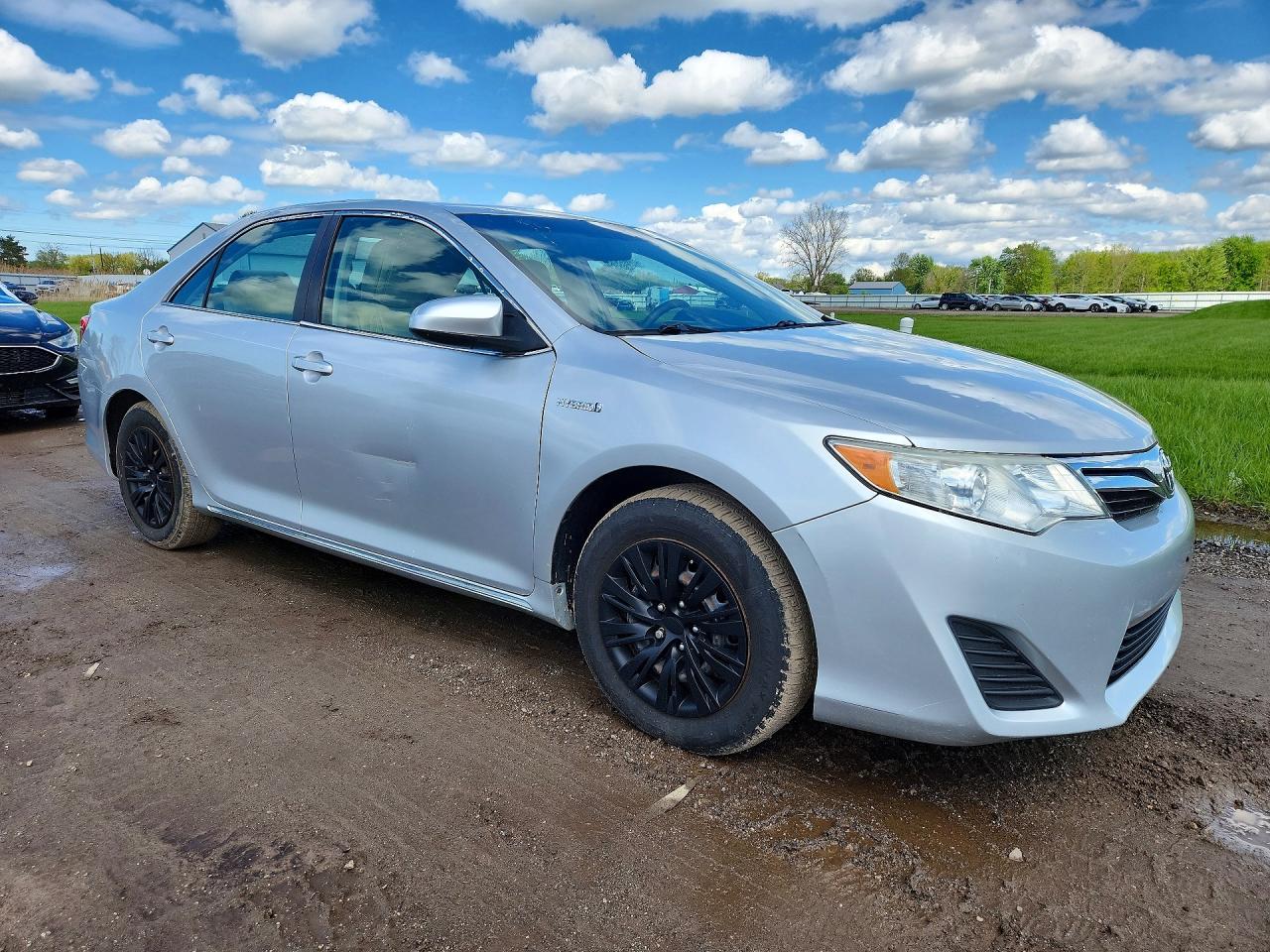 2012 Toyota Camry Hybrid Silver vin: 4T1BD1FKXCU003444