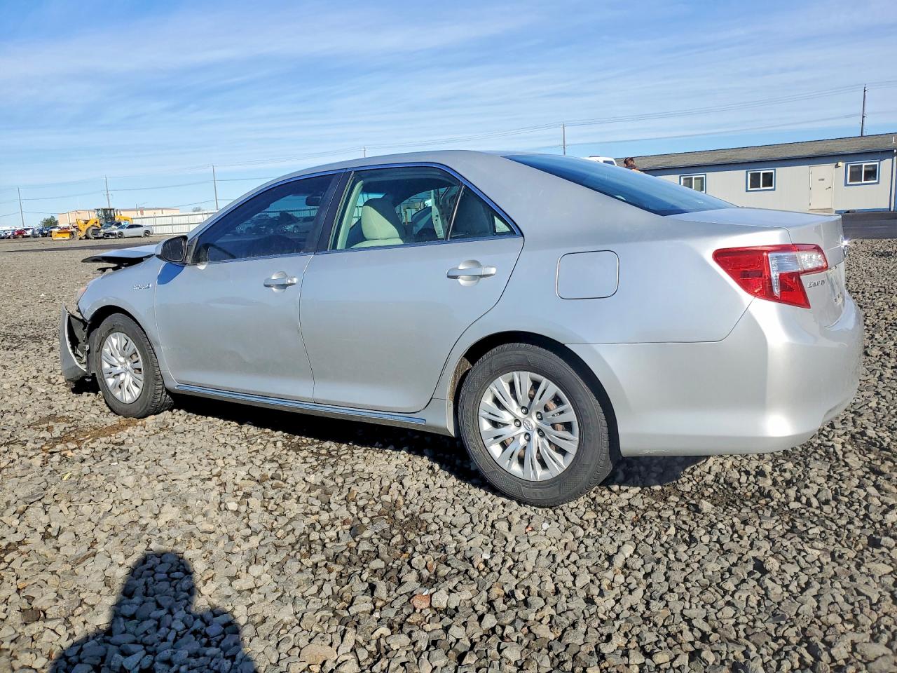 2012 Toyota Camry Hybrid Le Silver vin: 4T1BD1FKXCU010071