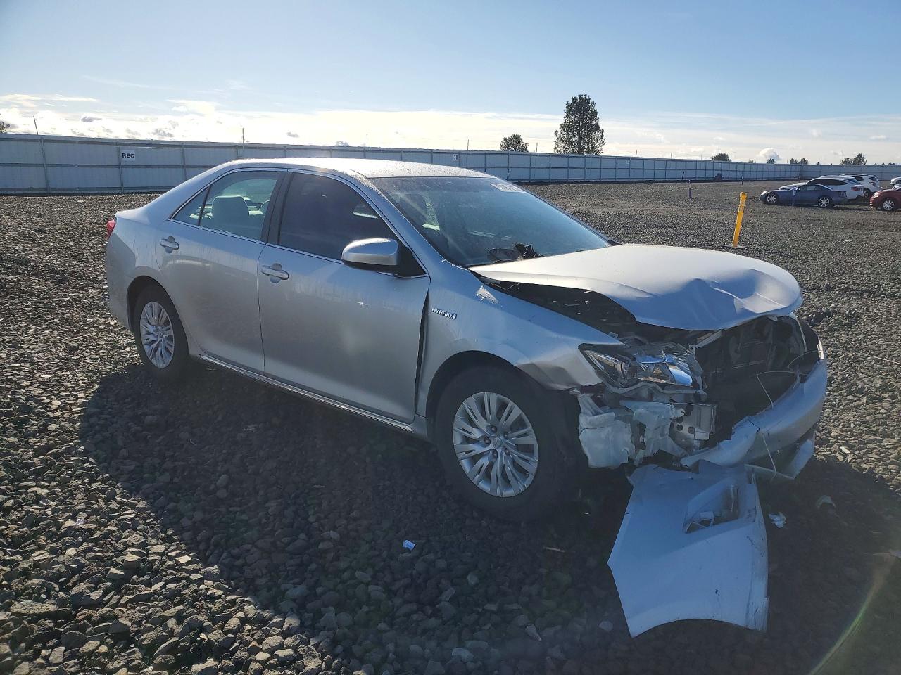 2012 Toyota Camry Hybrid Le Silver vin: 4T1BD1FKXCU010071