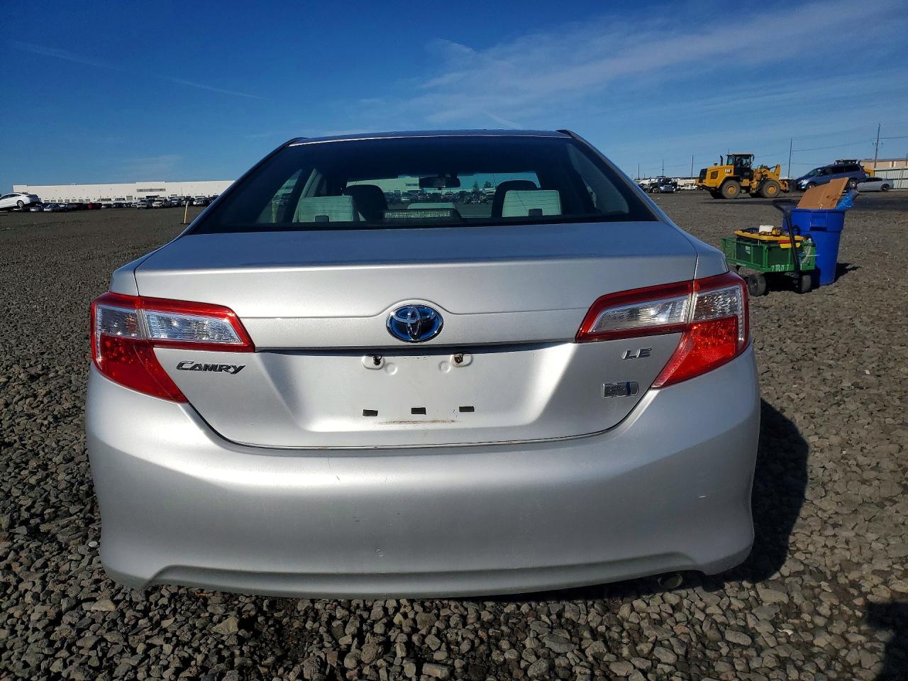 2012 Toyota Camry Hybrid Le Silver vin: 4T1BD1FKXCU010071