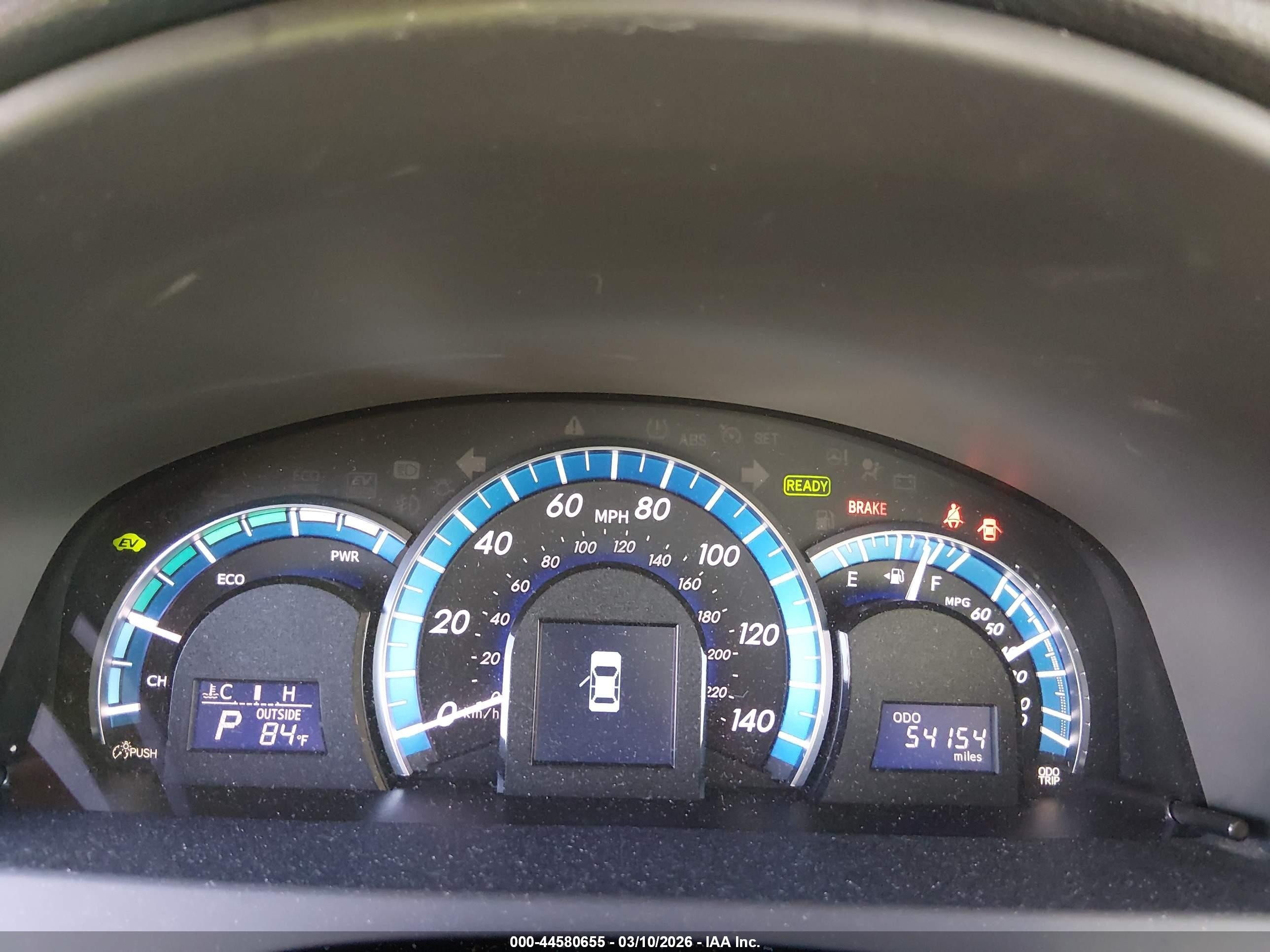 2012 Toyota Camry Hybrid Le Gray vin: 4T1BD1FKXCU016968