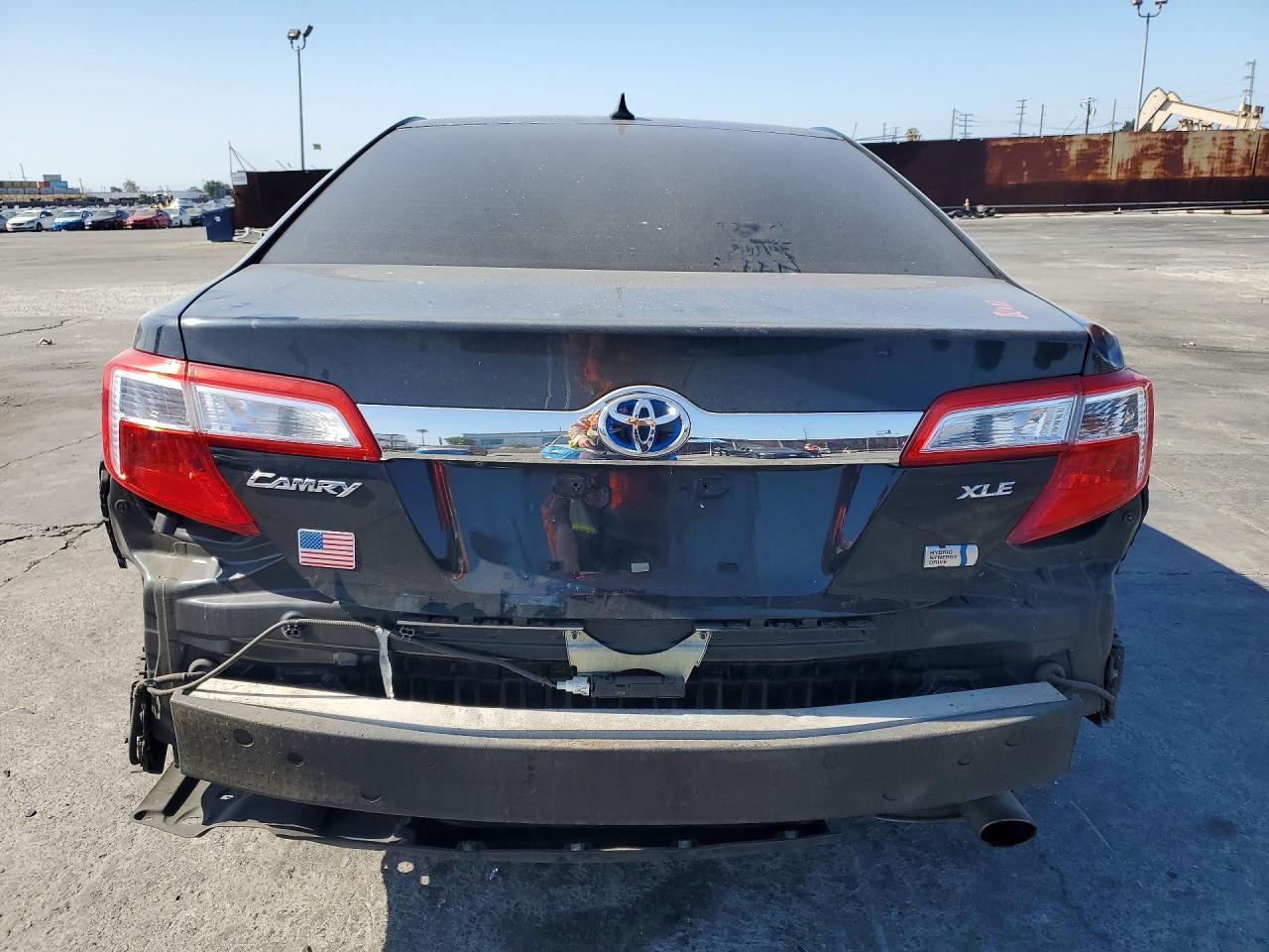 2012 Toyota Camry Hybrid Xle Серый vin: 4T1BD1FKXCU018462