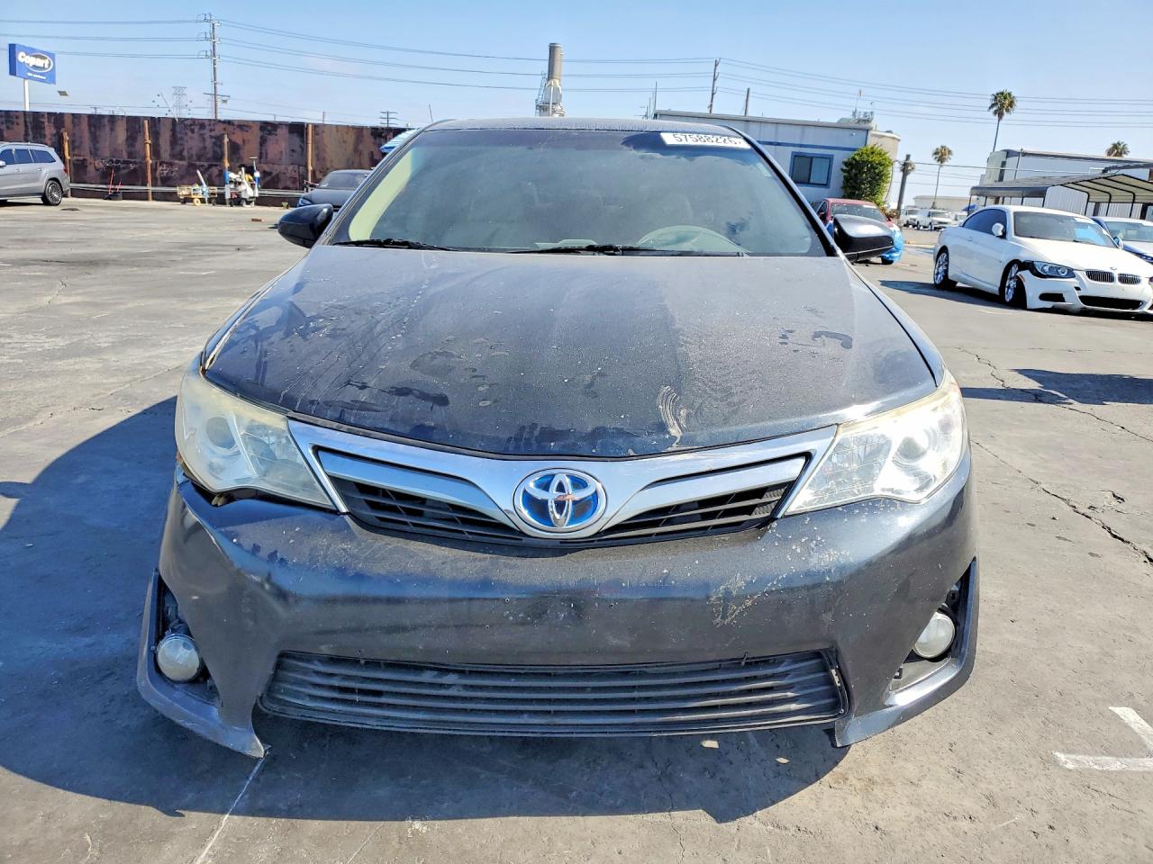 2012 Toyota Camry Hybrid Xle Серый vin: 4T1BD1FKXCU018462