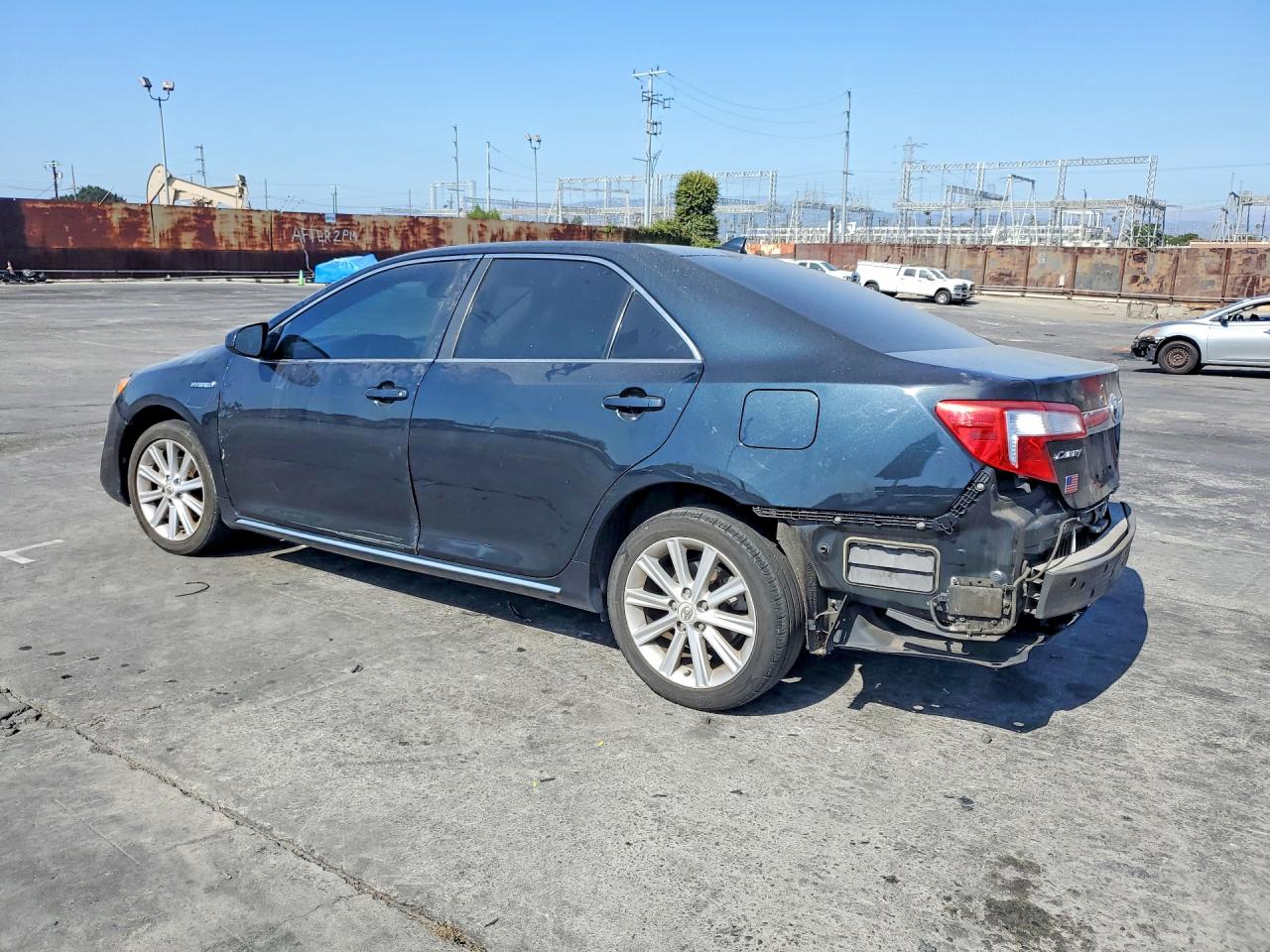 2012 Toyota Camry Hybrid Xle Серый vin: 4T1BD1FKXCU018462