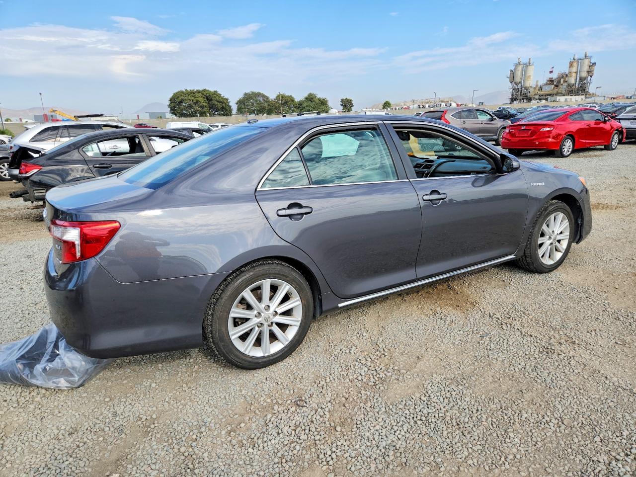 2012 Toyota Camry Hybrid Xle Charcoal vin: 4T1BD1FKXCU018543