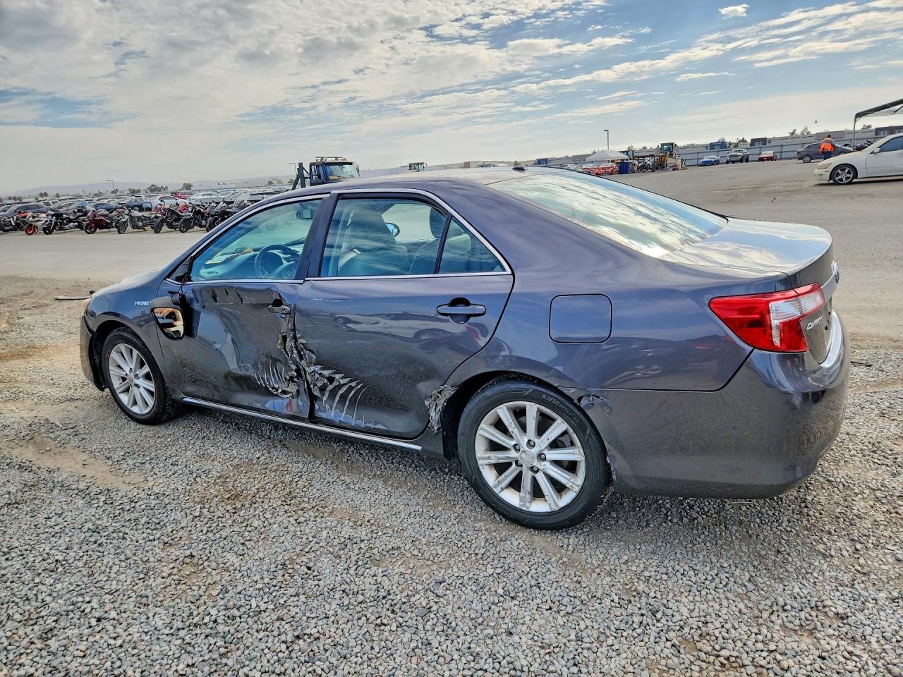 2012 Toyota Camry Hybrid Xle Charcoal vin: 4T1BD1FKXCU018543