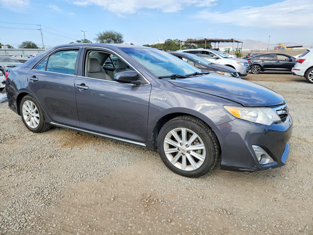 2012 Toyota Camry Hybrid Xle Charcoal vin: 4T1BD1FKXCU018543
