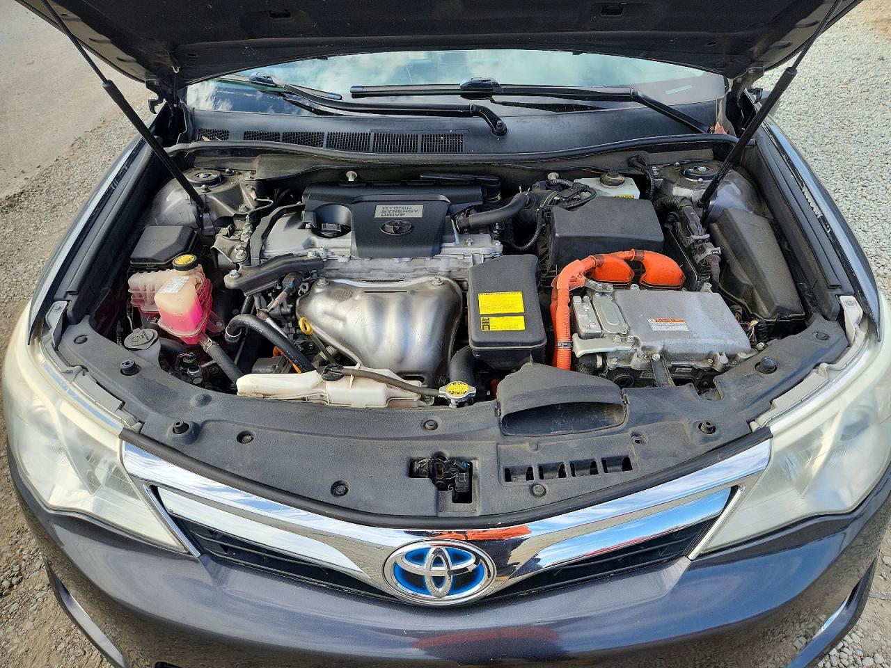 2012 Toyota Camry Hybrid Xle Charcoal vin: 4T1BD1FKXCU018543