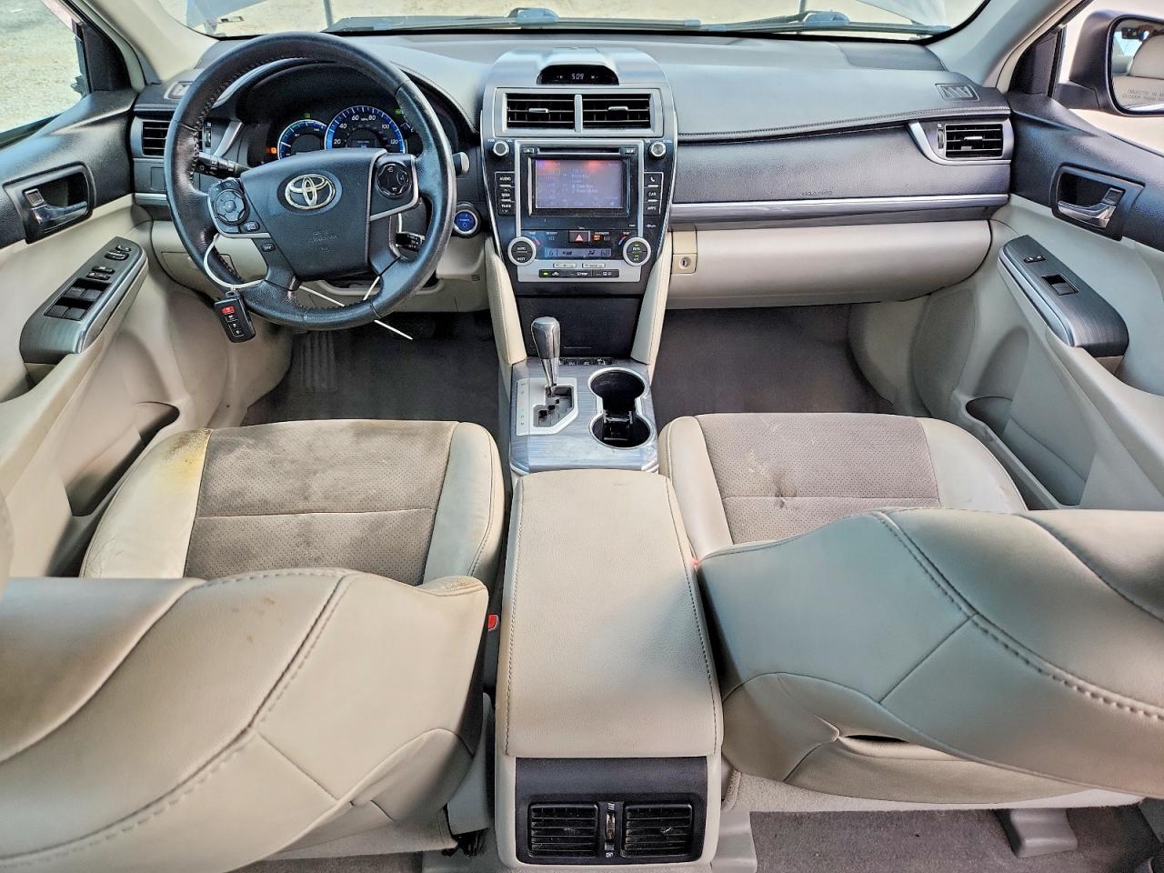 2012 Toyota Camry Hybrid Xle Charcoal vin: 4T1BD1FKXCU018543