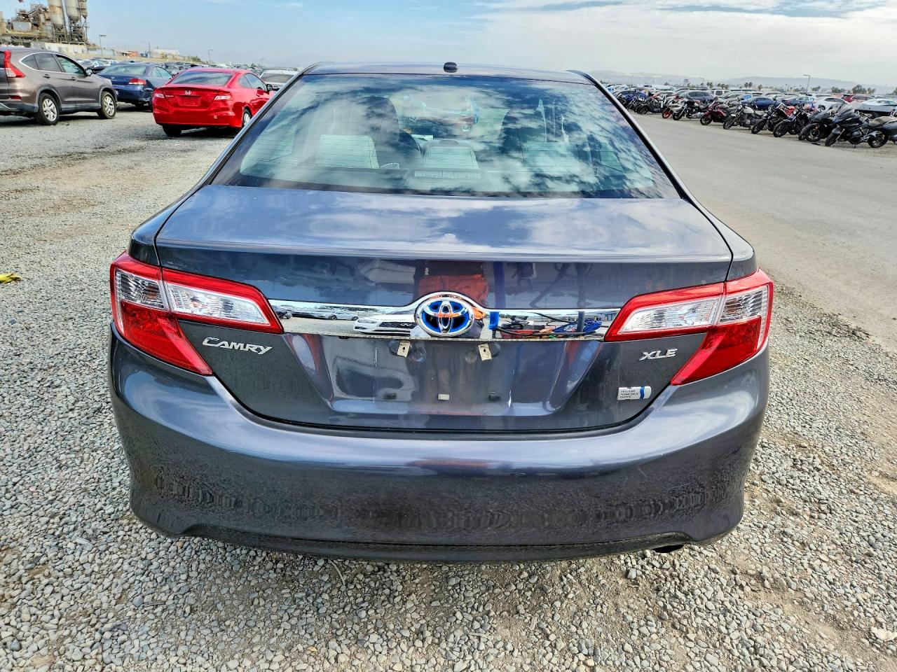 2012 Toyota Camry Hybrid Xle Charcoal vin: 4T1BD1FKXCU018543