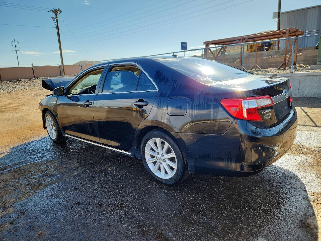 2012 Toyota Camry Hybrid Xle Black vin: 4T1BD1FKXCU021488