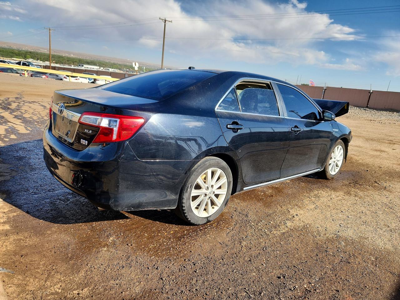2012 Toyota Camry Hybrid Xle Black vin: 4T1BD1FKXCU021488